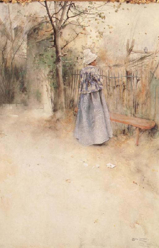 Carl Larsson Autumn oil painting picture